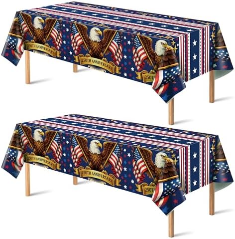 250th Anniversary American Flag Tablecloth for 4th of July …