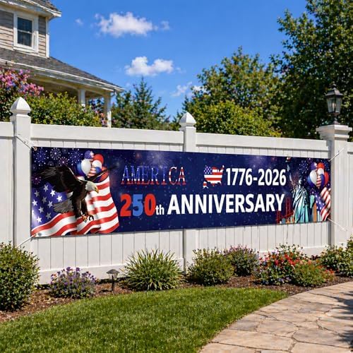 250th Anniversary Decorations