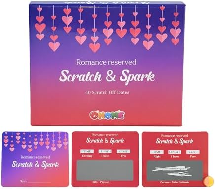 40 Scratch Off Date Card