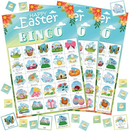 Easter Bingo Games for Kids | Easter Crafts Toys for Boys G…
