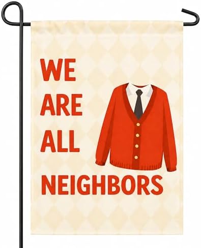 Fall Decor - We Are All Neighbors Garden Flag for for Outdo…