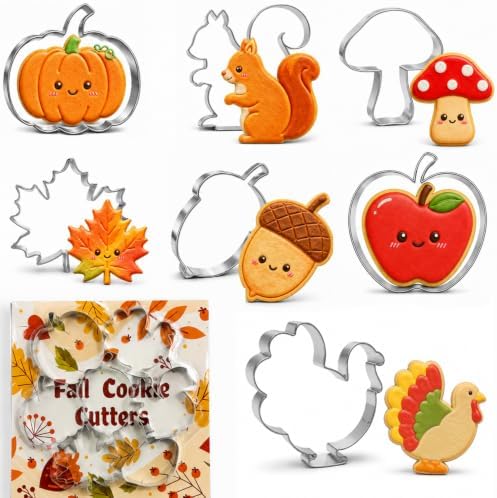 Fall Thanksgiving Cookie Cutters