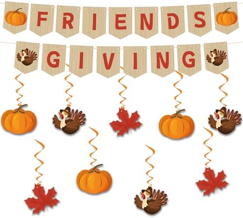 Friendsgiving Party Decorations