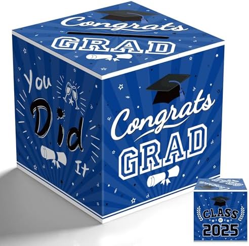 Graduation Tablecloth with Graduation Card Box
