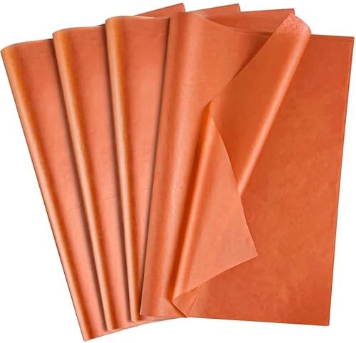 Orange Tissue Paper
