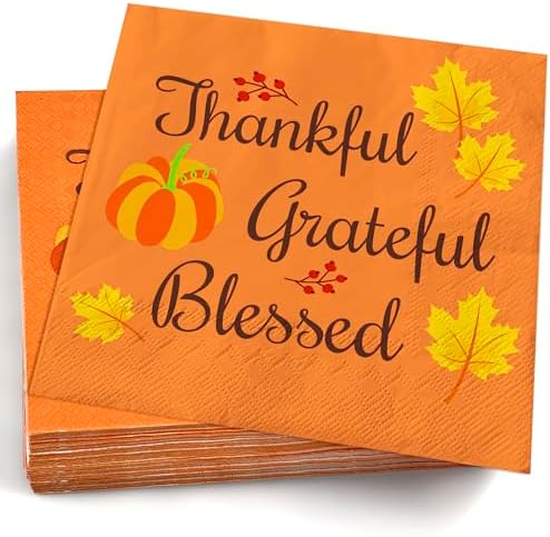 Thanksgiving Napkins | Thanksgiving Table Decor for Indoor …